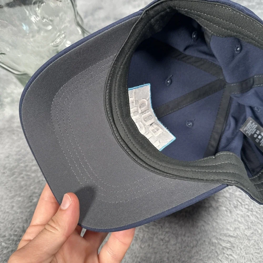 NWOT Mens Nike Legacy 91 Bud Light Golf Hat Navy Blue Adjustable Lightweight